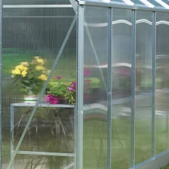 Hohlkammerplatten Gewächshaus 'Ergänzungsset 5' transparent 4 mm, 13-teilig