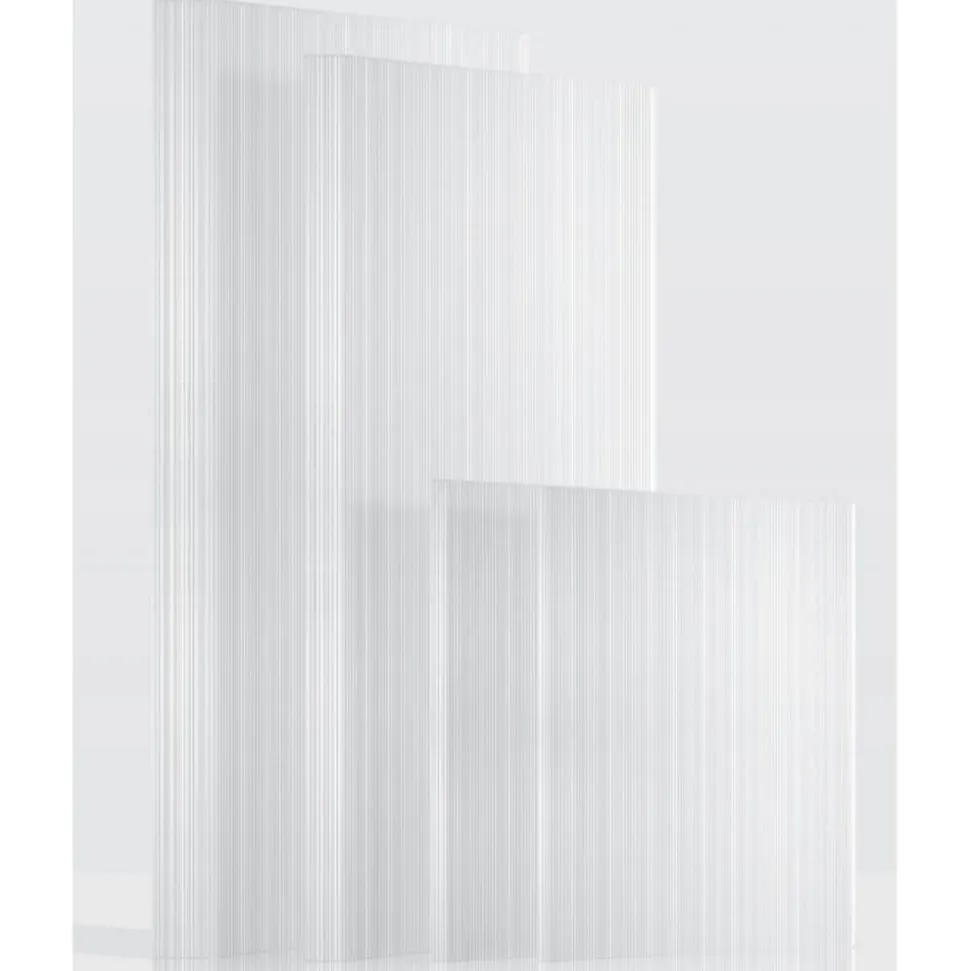 Hohlkammerplatten Gewächshaus 'Ergänzungsset 3' transparent 4 mm, 16-teilig