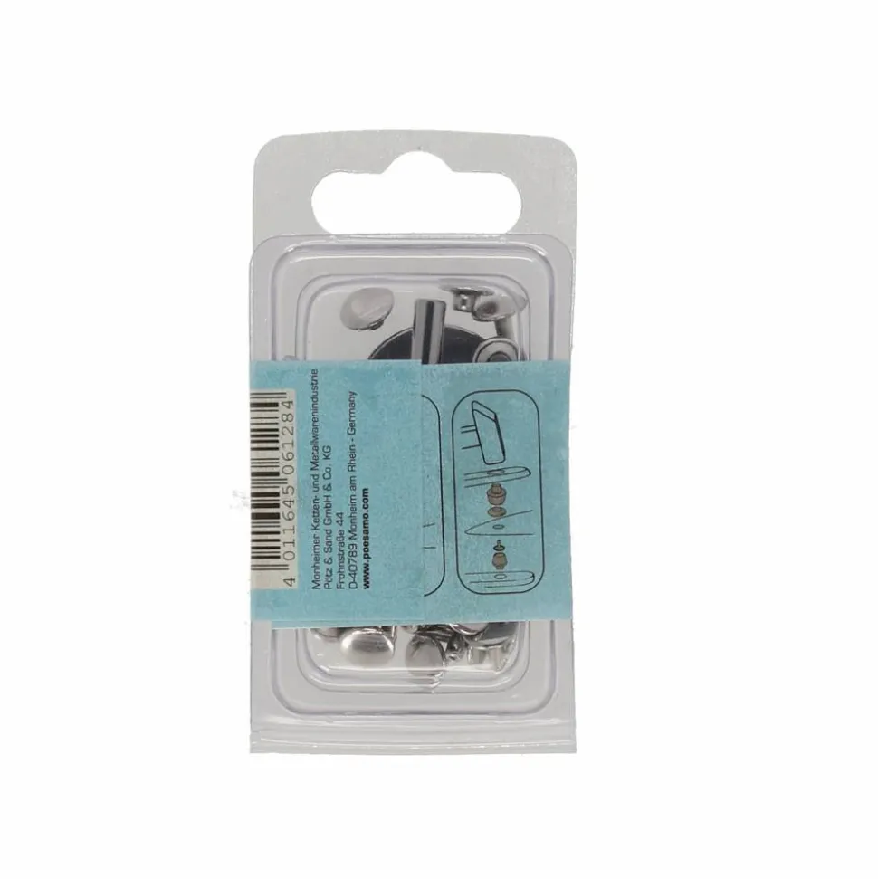 Hohlnieten Ø 9 x 4-6 mm 20 Stück