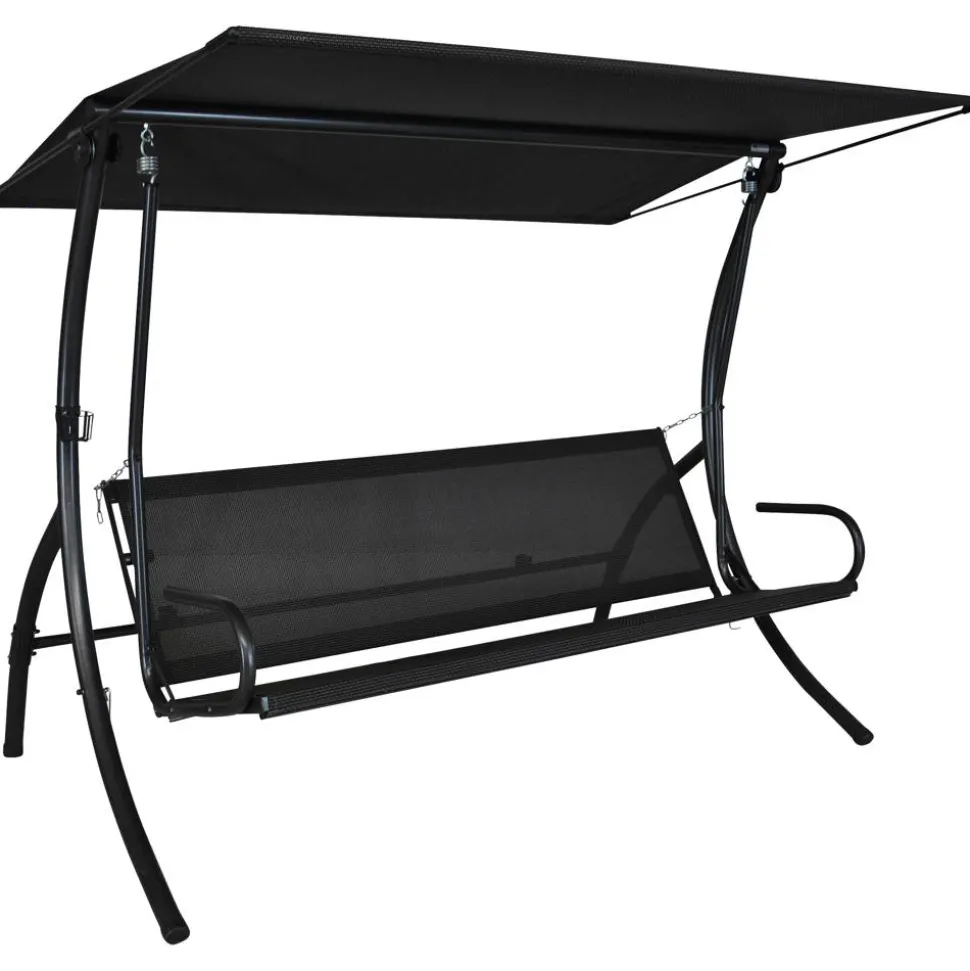 Hollywoodschaukel 'Elegance Joy' 3-Sitzer terrakotta 210 x 160 x 145 cm