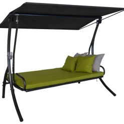 Hollywoodschaukel 'Elegance Smart' 3-Sitzer grün 210 x 160 x 145 cm