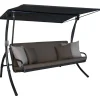 Hollywoodschaukel 'Elegance Smart' 3-Sitzer grün 210 x 160 x 145 cm