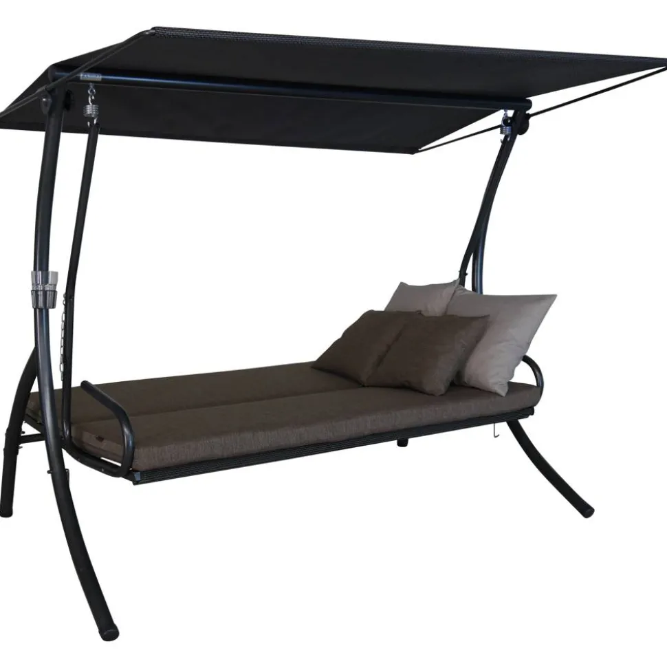 Hollywoodschaukel 'Elegance Smart' 3-Sitzer grün 210 x 160 x 145 cm