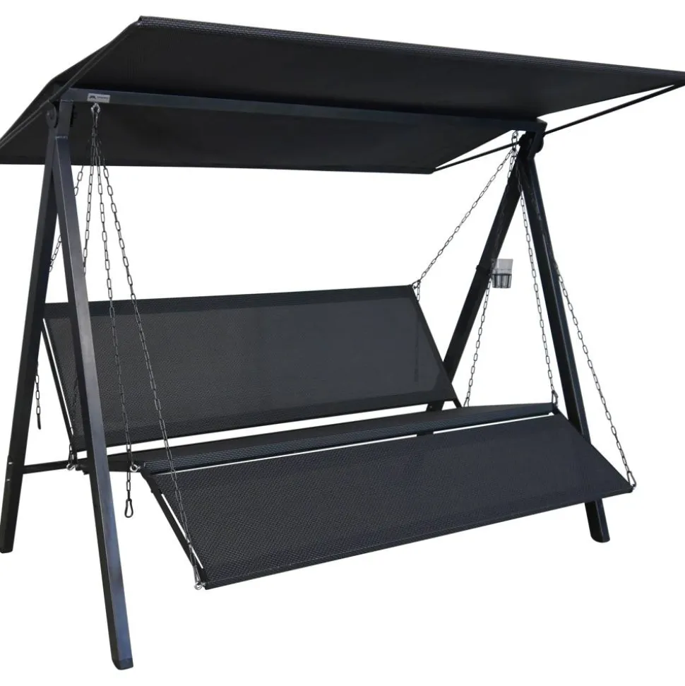 Hollywoodschaukel 'Lounge Smart' 3-Sitzer grün 210 x 160 x 145 cm
