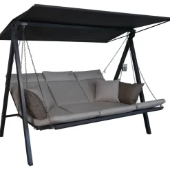 Hollywoodschaukel 'Lounge Smart' 3-Sitzer beige 210 x 160 x 145 cm