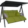 Hollywoodschaukel 'Lounge Smart' 3-Sitzer grün 210 x 160 x 145 cm