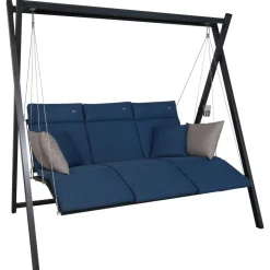 Hollywoodschaukel 'Relax Smart' 3-Sitzer blau 220 x 210 x 150 cm