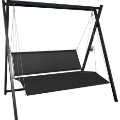 Hollywoodschaukel 'Relax Smart' 3-Sitzer grau 220 x 210 x 150 cm