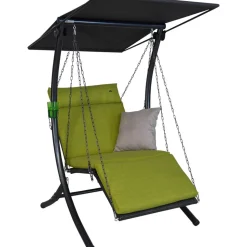 Hollywoodschaukel 'Swing' 1-Sitzer grün 100 x 210 x 145 cm
