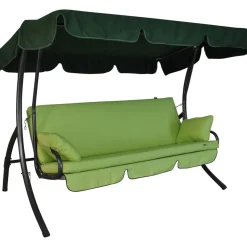 Hollywoodschaukel 'Trend Fun' 3-Sitzer grün 210 x 160 x 145 cm