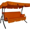 Hollywoodschaukel 'Trend Fun' 3-Sitzer orange 210 x 160 x 145 cm
