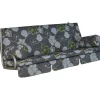 Hollywoodschaukel-Auflage 'Trend Meran' grau 178 x 54 x 9 cm