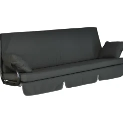 Hollywoodschaukel-Auflage 'Trend' grau 178 x 54 x 9 cm