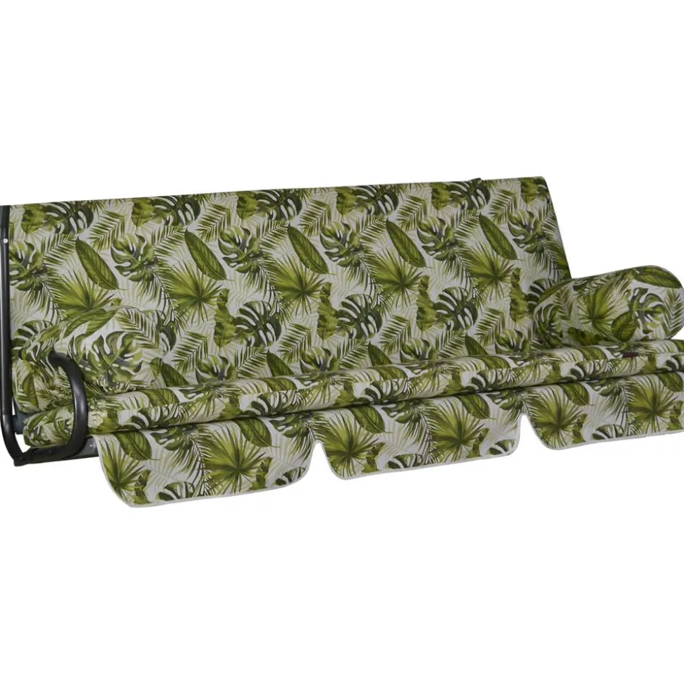Hollywoodschaukel-Auflage 'Trend Havanna' grün 178 x 54 x 9 cm