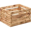Holzkiste Kiefer FSC® geflammt 47 x 36 x 28 cm