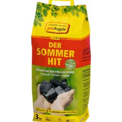 Holzkohle 'Der Sommer-Hit' 3 kg