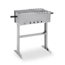 Holzkohlegrill 'Baikal' Grillfläche 30 x 60 cm, inklusive 6 Schaschlikspieße