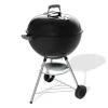 Holzkohlegrill 'Bar-B Kettle' schwarz 58 x 64 x 100 cm