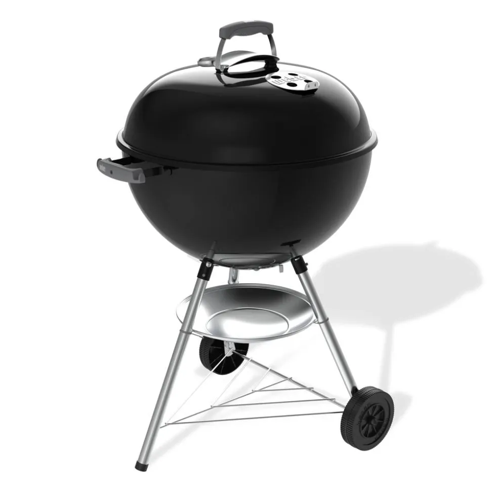 Holzkohlegrill 'Bar-B Kettle' schwarz 58 x 64 x 100 cm
