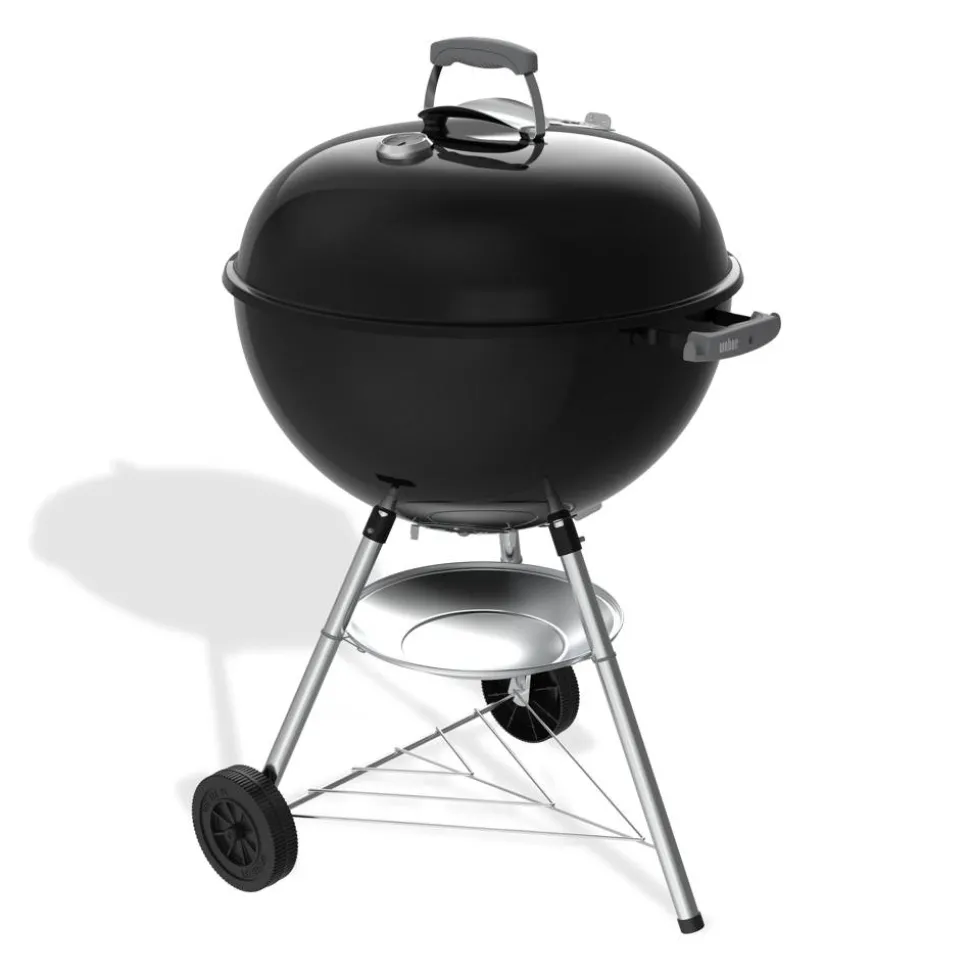 Holzkohlegrill 'Bar-B Kettle' schwarz 58 x 64 x 100 cm