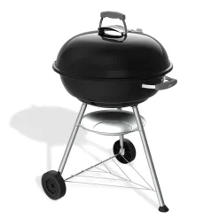 Holzkohlegrill 'Compact Kettle' schwarz 58 x 63 x 94 cm