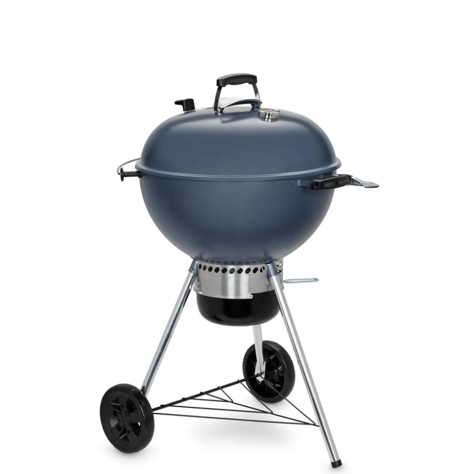 Holzkohlegrill 'Master-Touch GBS C-5750' blau Ø 57 x 107 cm