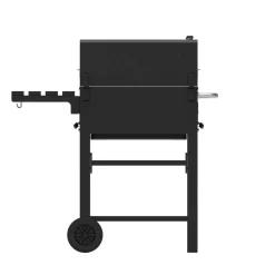 Holzkohlegrill 'Ontario II' schwarz 100 x 105 x 47 cm