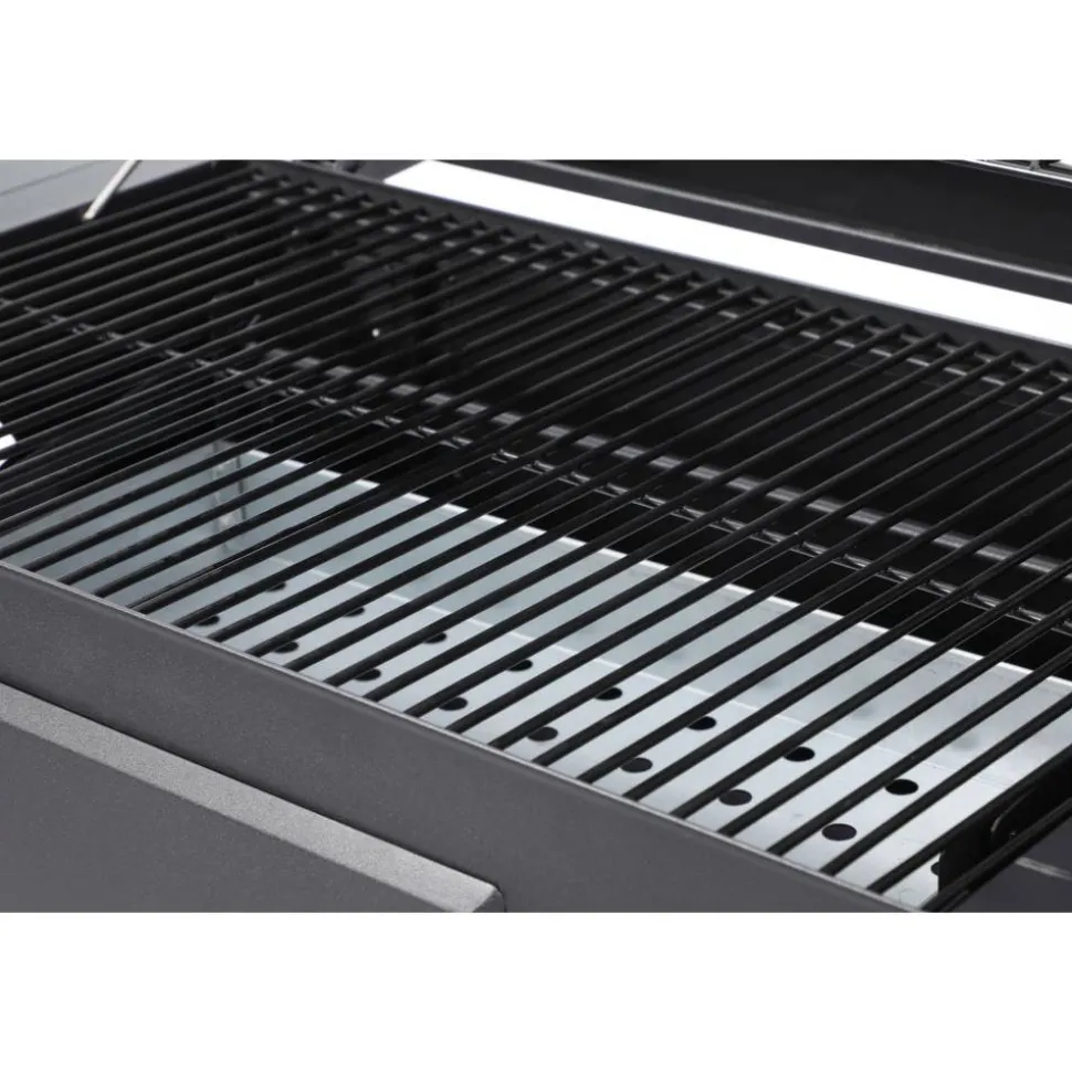 Holzkohlegrill 'Ottawa S' schwarz 119,5 x 103 x 46 cm