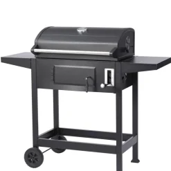 Holzkohlegrill 'Ottawa S' schwarz 119,5 x 103 x 46 cm