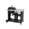 Holzkohlegrill 'Performer Premium Smart' schwarz 121 x 71 x 114 cm