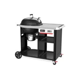 Holzkohlegrill 'Performer Premium Smart' schwarz 121 x 71 x 114 cm