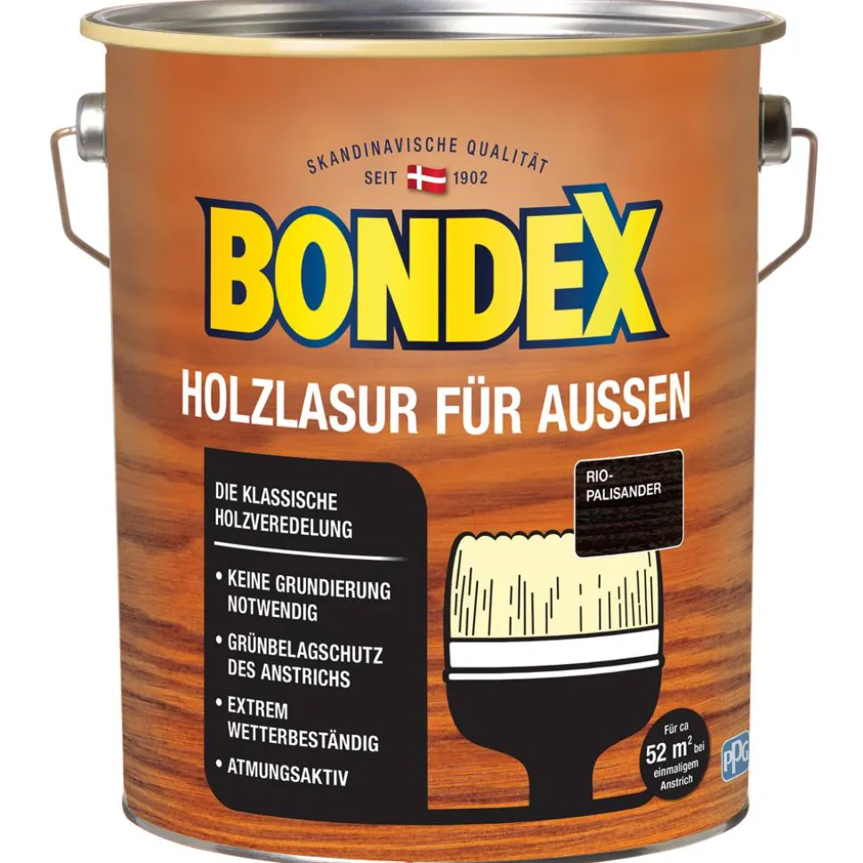Holzlasur palisanderfarben 4 l