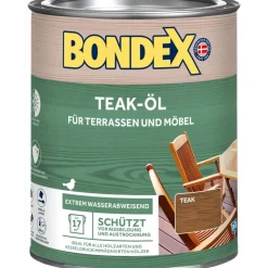 Holzöl teakfarben 750 ml