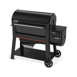 Holzpelletgrill 'Searwood XL' schwarz 57 x 76 x 130 cm