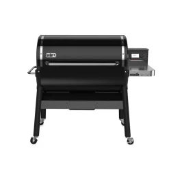 Holzpelletgrill 'SmokeFire EX6 GBS' schwarz 119 x 140 x 84 cm