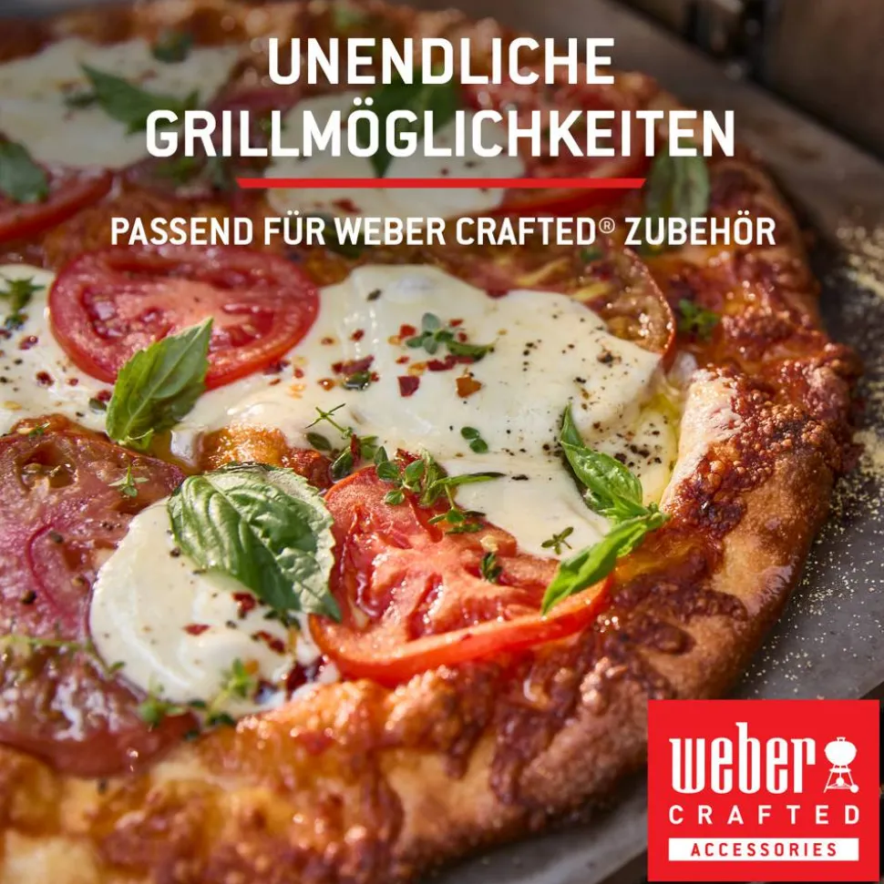 Holzpelletgrill 'Smoque' schwarz 95 x 69 x 52 cm