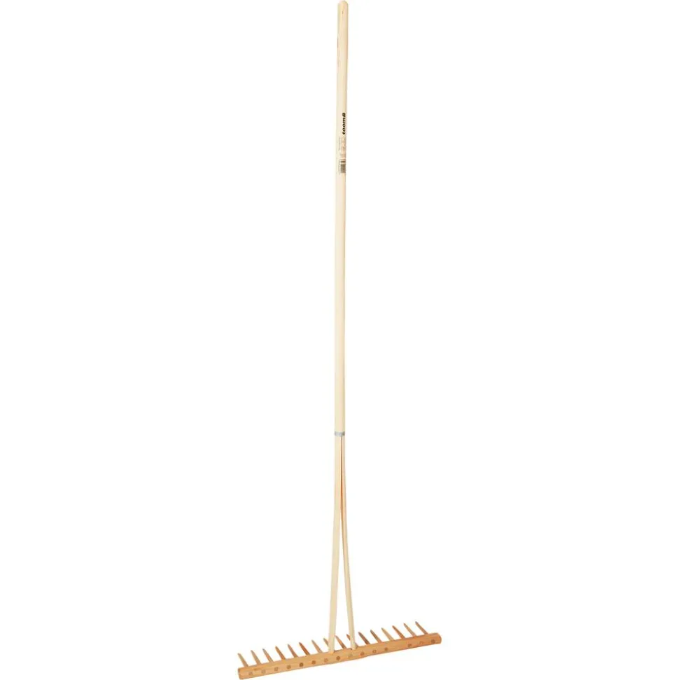 Holzrechen 50 cm mit Stiel