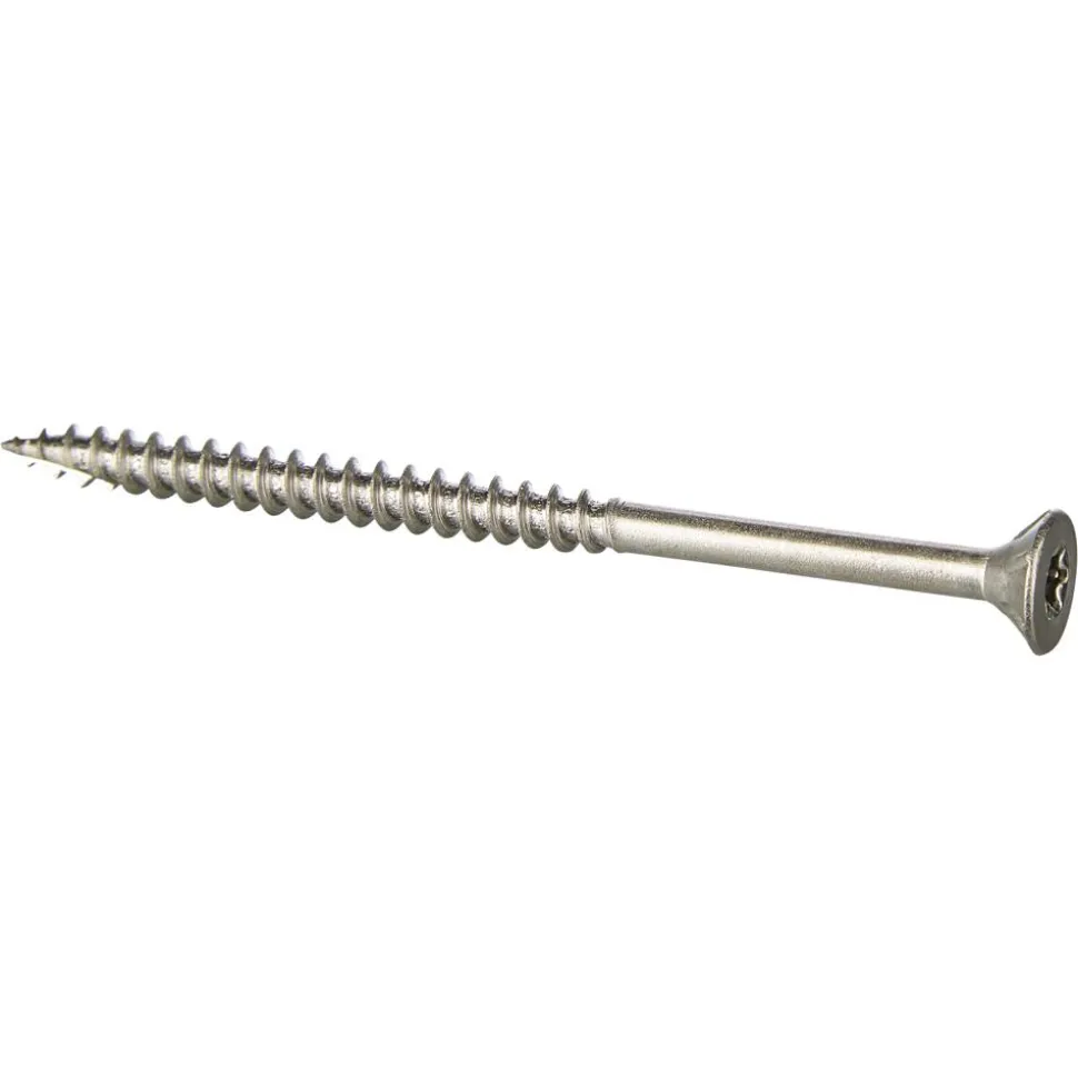 Holzschrauben T25 Torx Edelstahl 5,0 x 80 mm 25 Stück