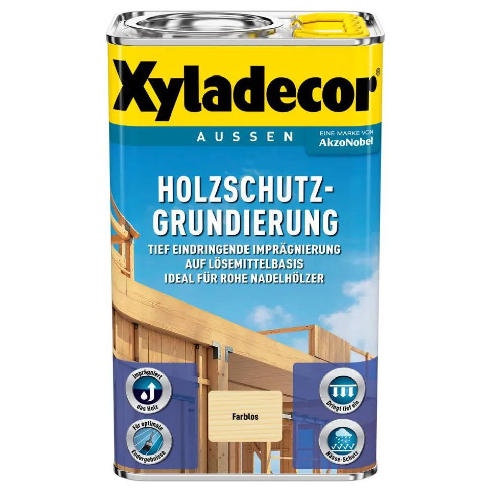 Holzschutzgrundierung transparent 750 ml