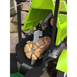 Holz-Spaltautomat 'ZI-SPA380' 9000 W zum Ablängen und Spalten