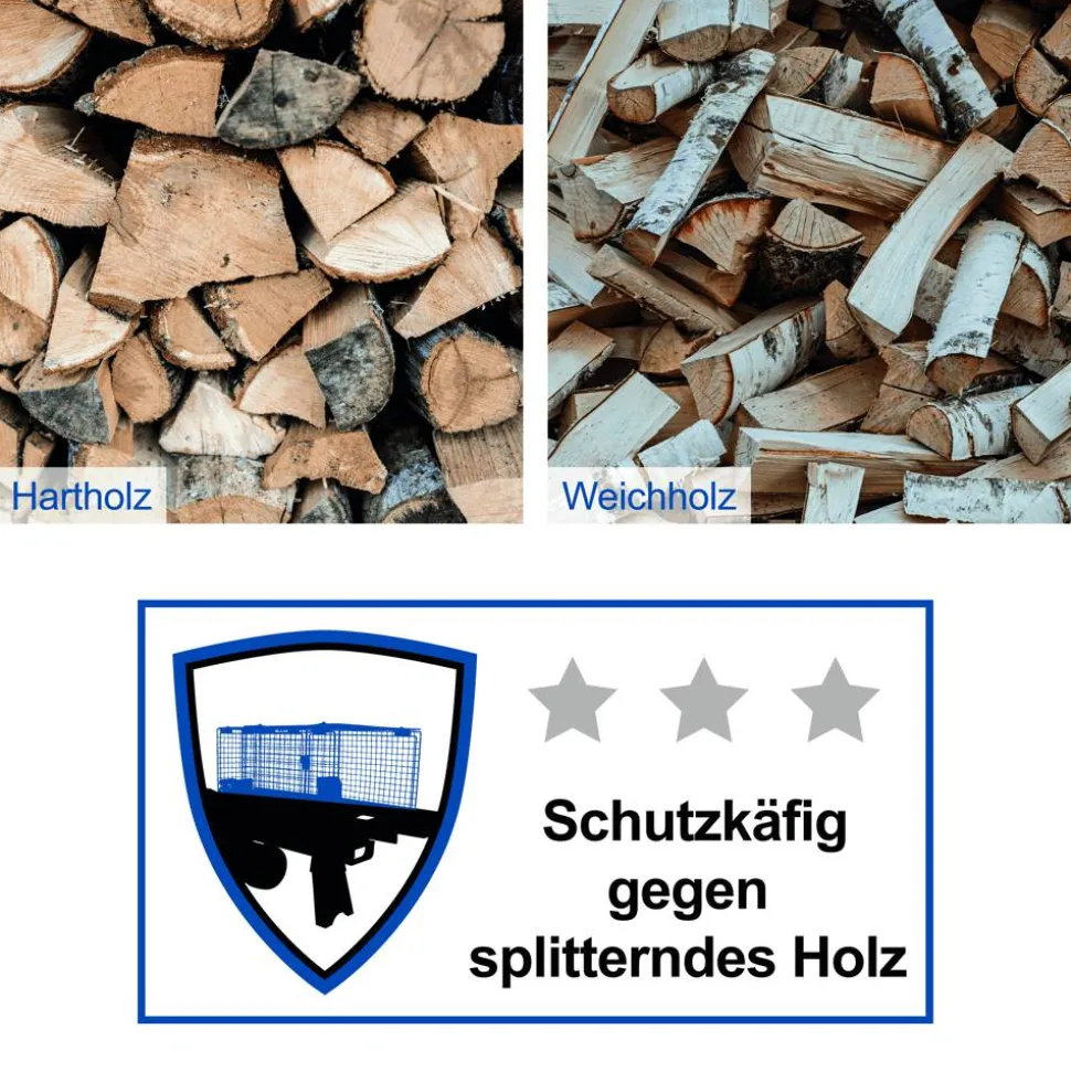 Holzspalter 'HL760L' liegend 2000 W 7 t