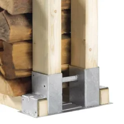 Holzstapelhalter Stahl