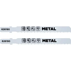 HSS-Bimetall-Stichsägeblatt-Set mit T-Schaft 91 mm 2-teilig
