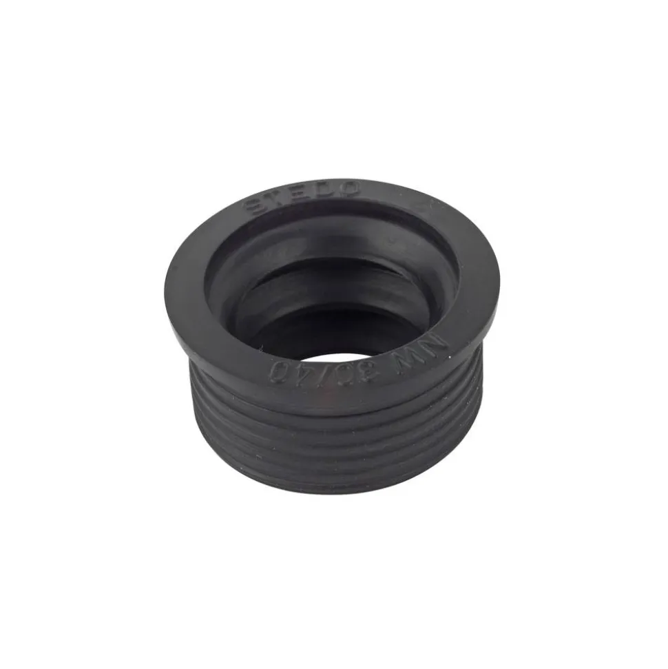 HT-Gumminippel kurz Ø 40 mm x 30 mm für Siphonabgang