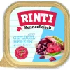 Hundefutter 'Kennerfleisch Plus' Geflügelherzen Dose 300 g