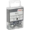 Hutmuttern M6 Edelstahl A4 10 Stück