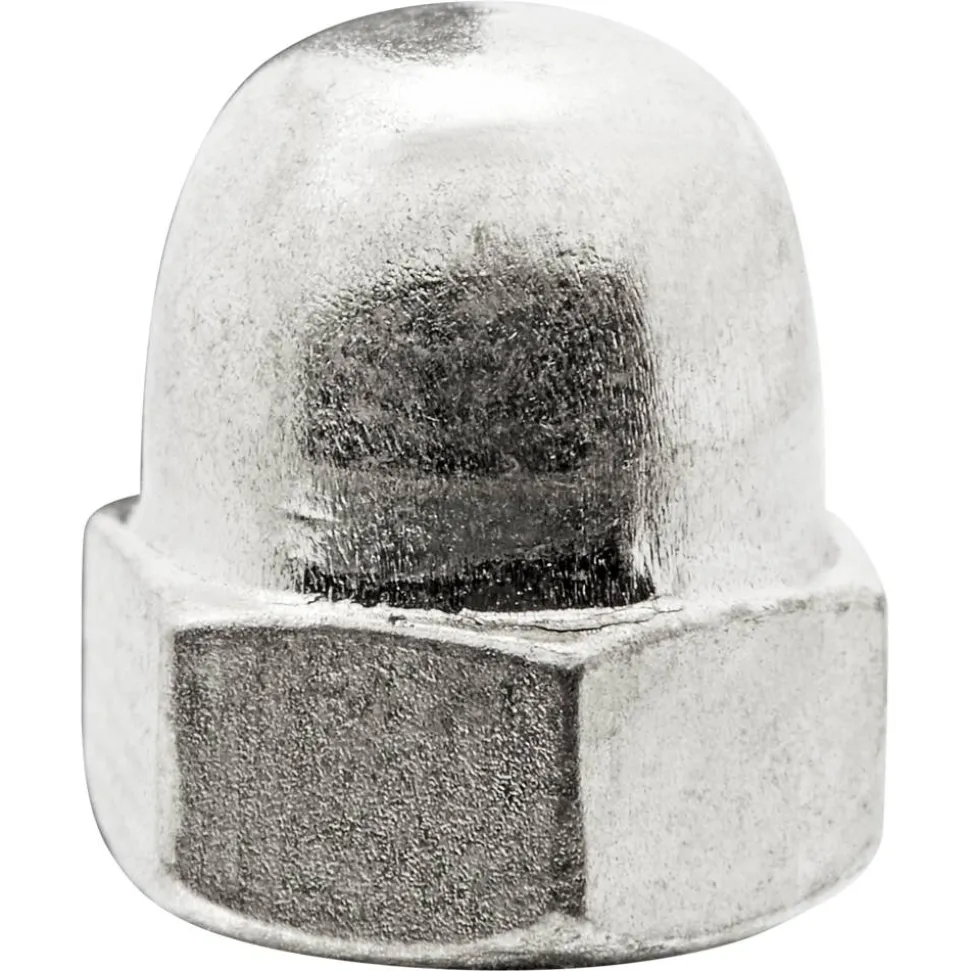 Hutmuttern M4 Edelstahl A4 10 Stück