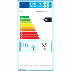 Hybridofen 'H3 Lux' Stahl 7 kW
