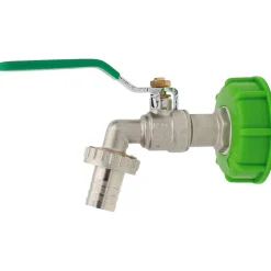 IBC-Kugelwasserhahn mit fester Mutter