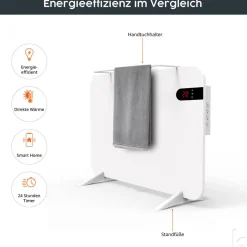 Infrarotheizung 'Smart Dual' weiß 450 W